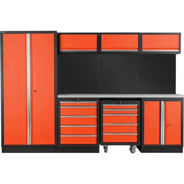 PELA 519758 Garageinredning 2955x2000x460 mm Orange