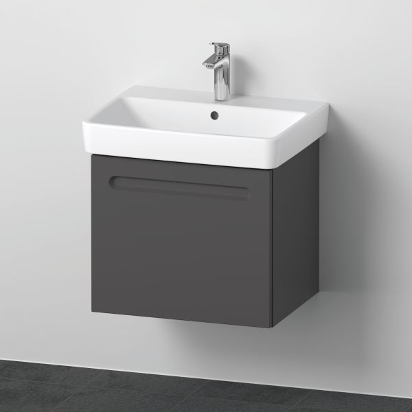 Duravit No. 1 Möbelpaket grafit matt 600×450 mm 1 låda Med innerlåda