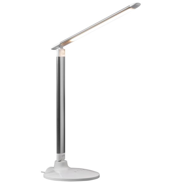 Airam 4118736 Skrivbordslampa 14 W 800 lm vit/silver