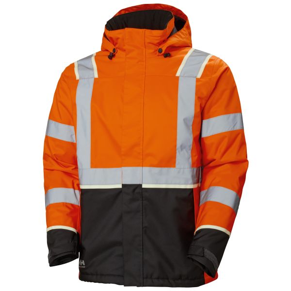 Helly Hansen Workwear UC-ME 71355_269 Vinterjacka varsel orange/svart 4XL