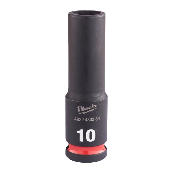 Milwaukee 4932480284 Krafthylsa 3/8″ SHOCKWAVE djup 10 mm