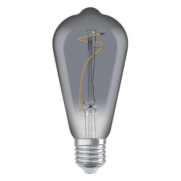 LEDVANCE Vintage 1906 Edison LED-lampa E27 3,4 W 100 lm 1800 K