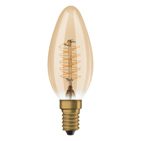 LEDVANCE Vintage 1906 Kron LED-lampa E14 250 lm 2200 K 3.4 W