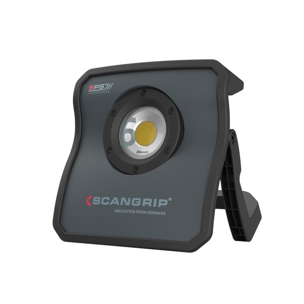 SCANGRIP NOVA 6 SPS Arbetslampa med Bluetooth med batteri och laddare