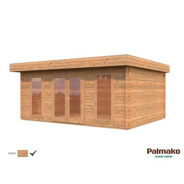 Palmako Bret Stuga 20,7 m²/inv. 19,9 m² brun impregnerad