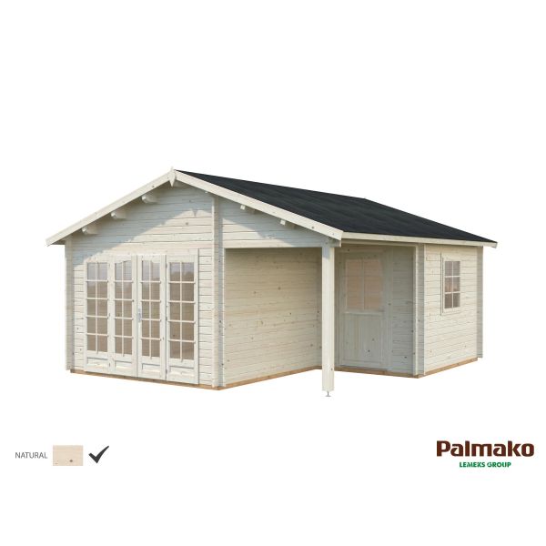 Palmako Irene Stuga 28,1 m²/inv. 21,9+5,2 m² obehandlad