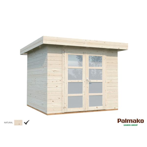 Palmako Lara Stuga 6,3 m²/inv. 6 m² utan golv obehandlad