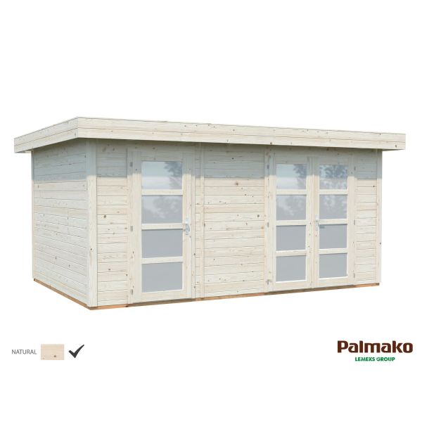 Palmako Lara Stuga 13,1 m²/inv. 12,7 m² utan golv obehandlad