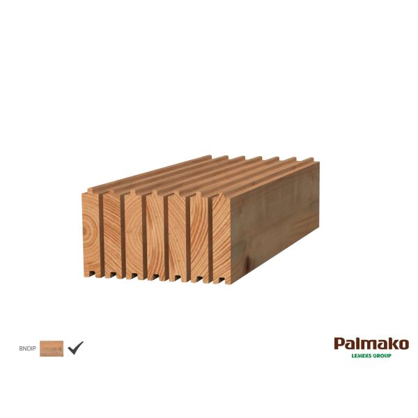 Palmako 102884 Golv till Stella 5,2 m² Brun impregnerad