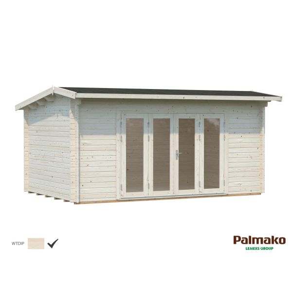 Palmako Ines Stuga 14,4 m²/inv. 13,7 m² impr. natur