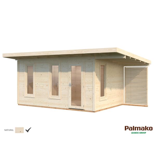 Palmako Grace Fritidshus 13,4+4,1 m²/inv. 12,4 m² obehandlad