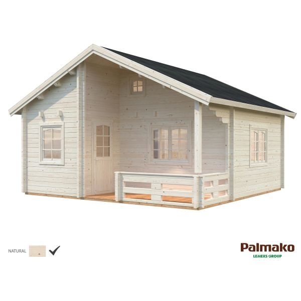 Palmako Emily Fritidshus 31,4 m²/23,7 m² + loft 16,4 + 5,2 m² obehandlad