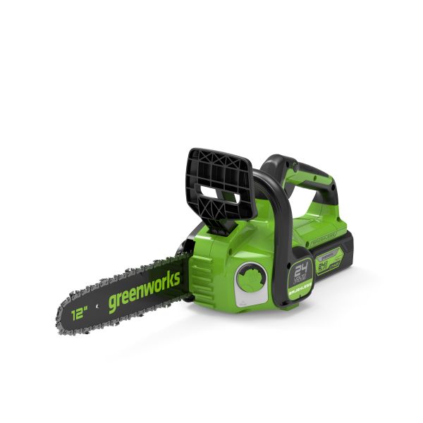 Greenworks GD24CS30 Motorsåg med batteri och laddare