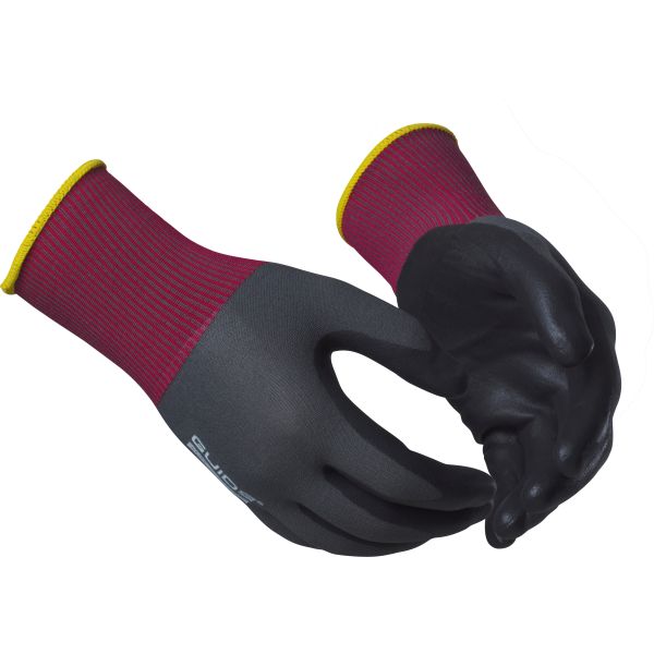 Guide Gloves 9501 Handske nitrildopp oljegrepp touch 8