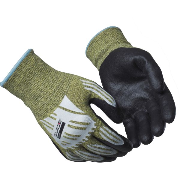 Guide Gloves 7506 Handske nitrildopp ljusbåge kontaktvärme 11