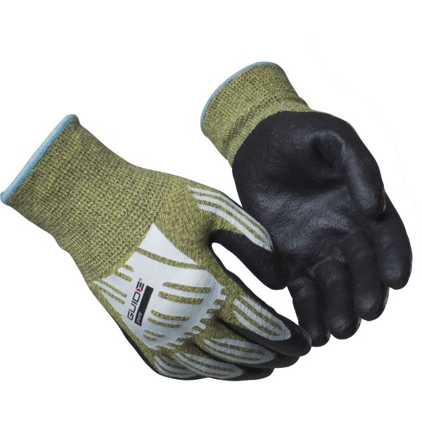 Guide Gloves 7506 Handske nitrildopp ljusbåge kontaktvärme 12