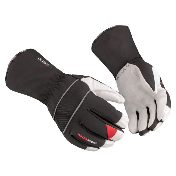 Guide Gloves 5060W Handske läder vattentät fodrad 10