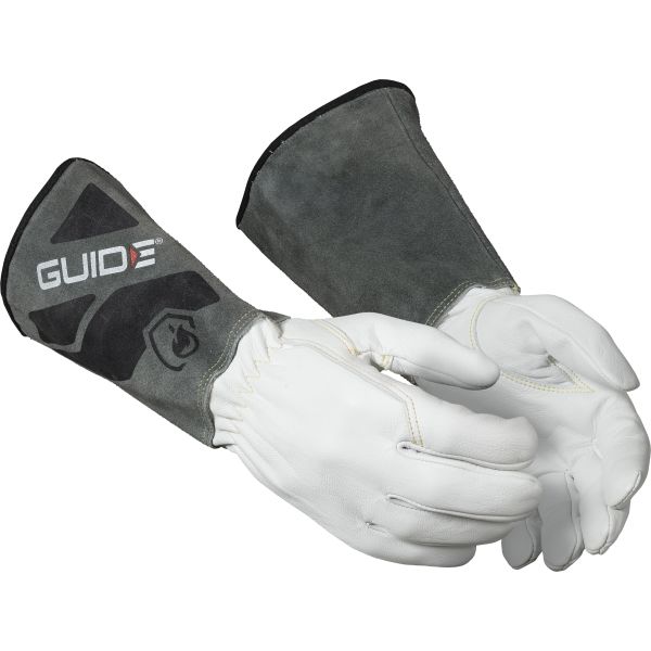 Guide Gloves 1270 Handske läder kevlarsömmar 8