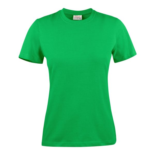 Printer Heavy T-shirt Lady T-shirt Friskt grön Friskt Grön