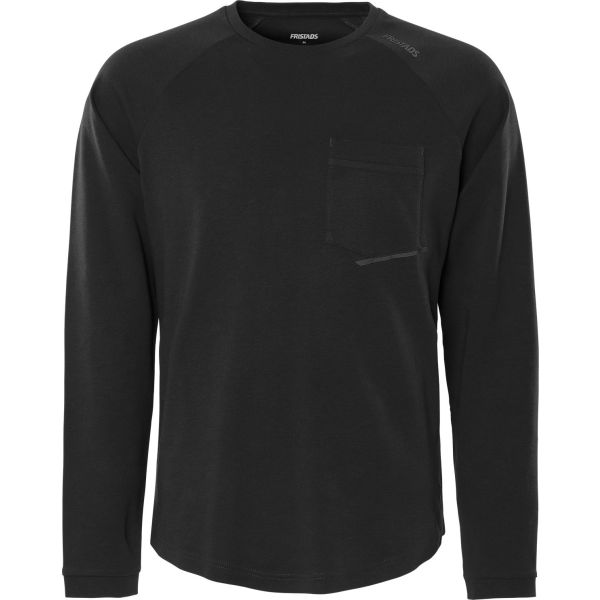 Fristads 7821 GHT T-shirt svart långärmad Svart