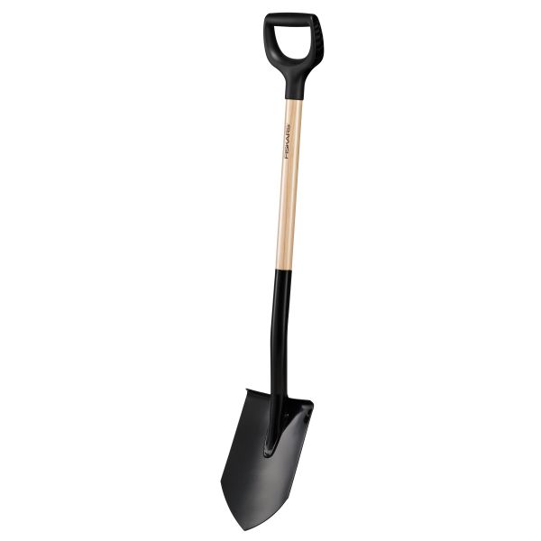 Fiskars Prima 1066725 Spade spetsig trä