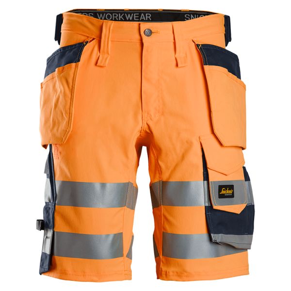 Snickers Workwear 6135 Shorts varsel, oransje Varsel, Oransje