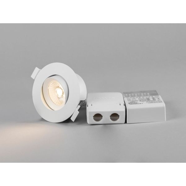 Hide-a-Lite Comfort G4 7475850 Downlight vit 7,5 W Dali 520 lm 2-27 K 36 GR