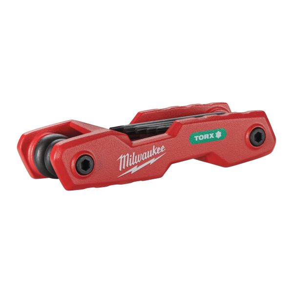 Milwaukee 4932480979 Torxnyckelsats vikbara T9-T40 8 delar