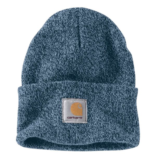 Carhartt A18 Watch Hat Mössa Marinmelerad