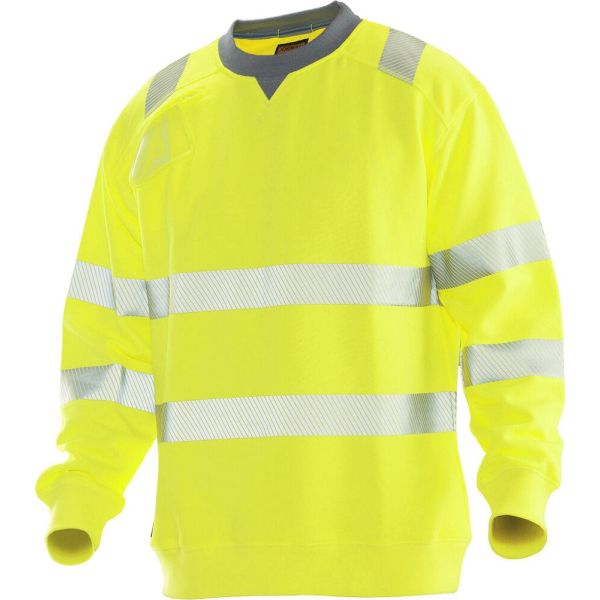 Jobman 5123 Tröja gul varsel klass 3 3XL