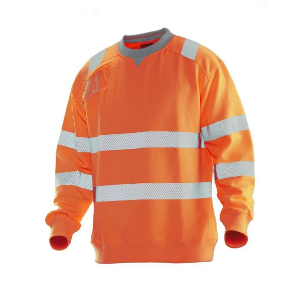 Jobman 5123 Tröja orange varsel klass 3 XL