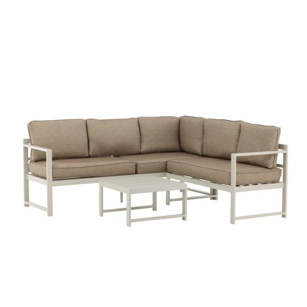 Venture Home Salvador 2138-402 Loungeset soffa bord beige/vit