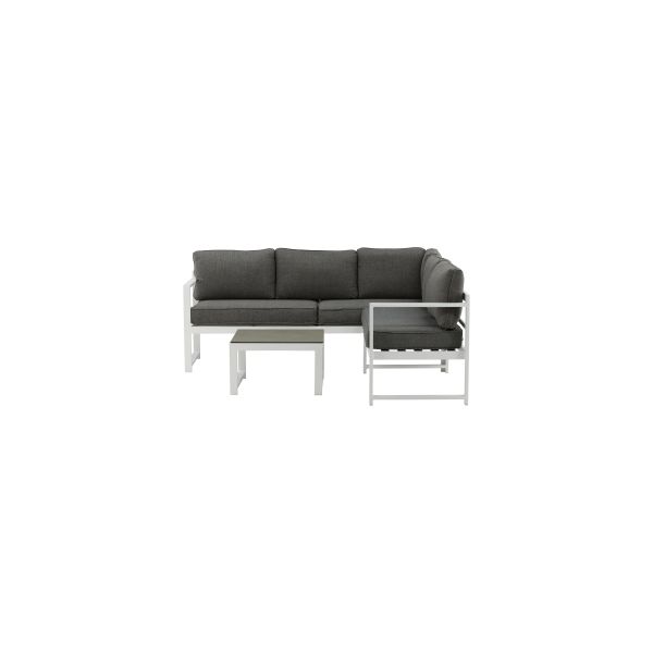 Venture Home Salvador 4160-400 Loungeset soffa bord vitt/grått