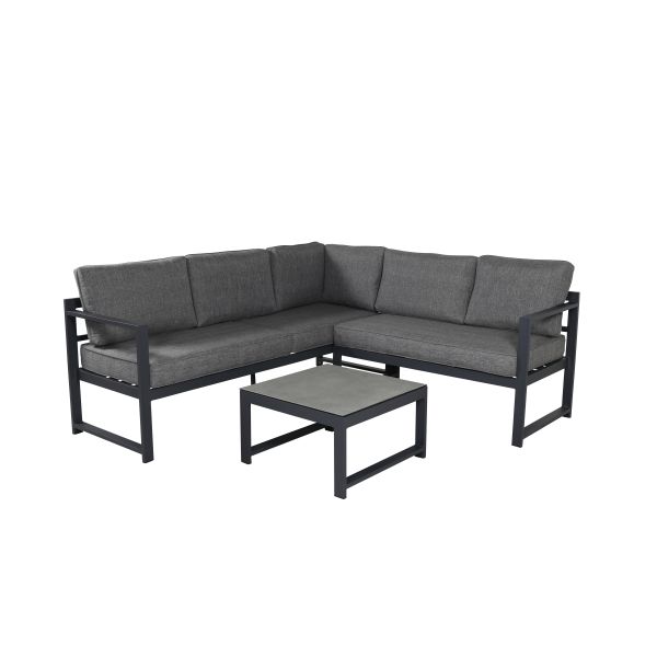 Venture Home Salvador 4160-408 Loungeset soffa bord grått/svart