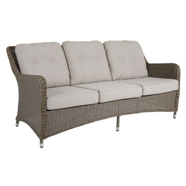 Brafab Hornbrook Loungesoffa 3-sits beige