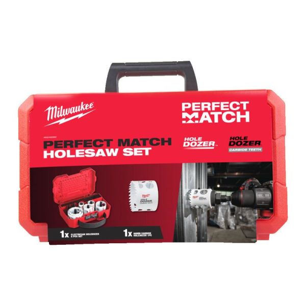 Milwaukee 4932492889 Hålsågsats 10 delar