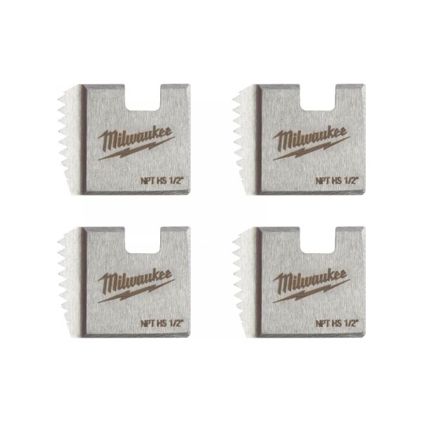 Milwaukee 48361107 Gängbacksats 1/2″ NPT HS 4-pack