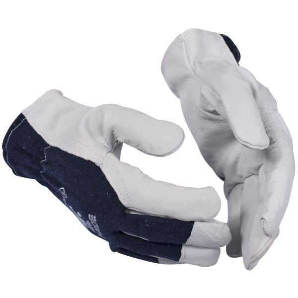 Guide Gloves 102 Handske läder bomull 10