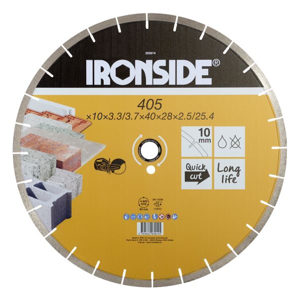 Ironside 203014 Diamantkapskiva 405 mm