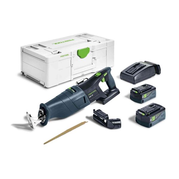 Festool RSC 18 5,0 EB-Plus Tigersåg med batteri och laddare