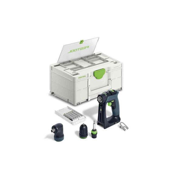 Festool CXS 18-Basic-set Skruvdragare utan batteri och laddare