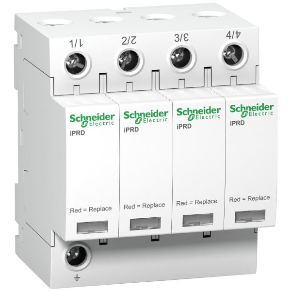 Schneider Electric A9L08400 Överspänningsskydd Typ 2+3 4 P 4 moduler