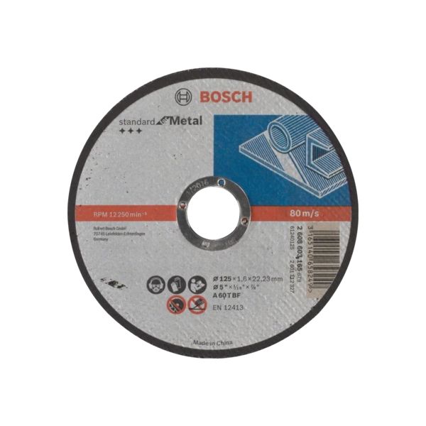 Bosch Standard for Metal Kapskiva 125×1,6mm 1-pack