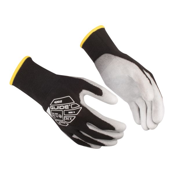 Guide Gloves 4205 Handske nylon ESD antistatisk touch 8