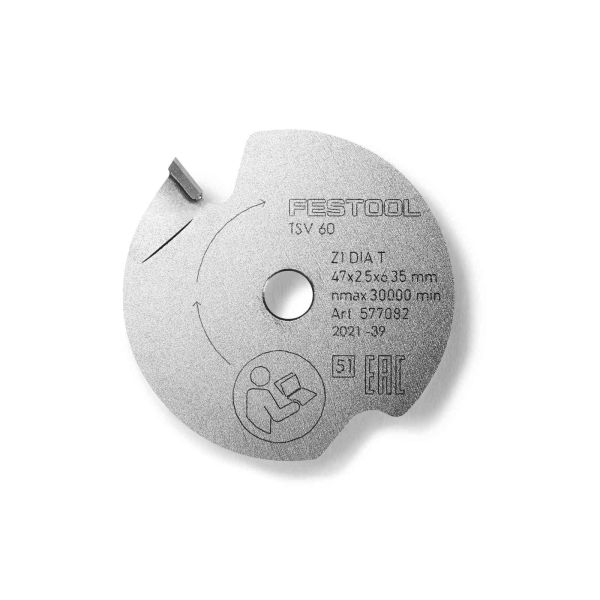Festool DIA 47×2,5×6,35 T1 Ritsklinga för sänksåg TSV 60 K