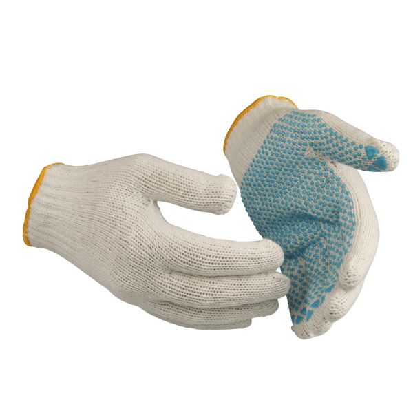 Guide Gloves 710 Handske bomull polyester PVC 9