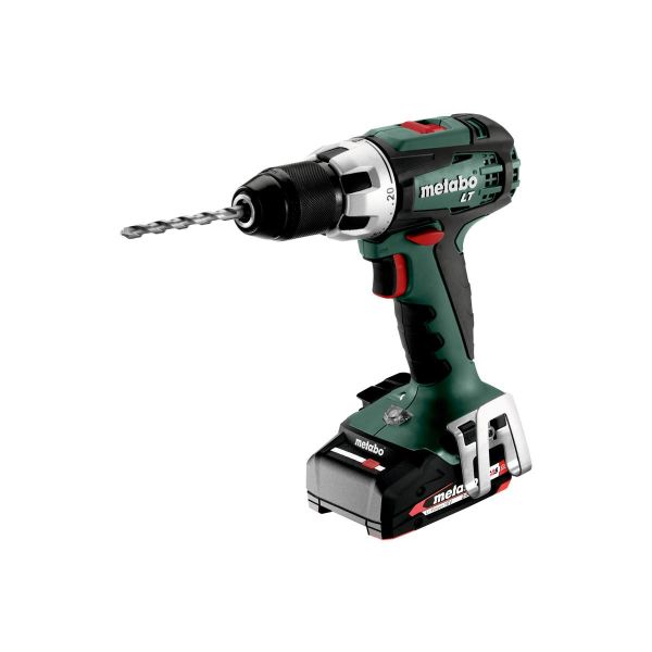 Metabo BS 18 LT COMPACT Borrskruvdragare med batteri och laddare