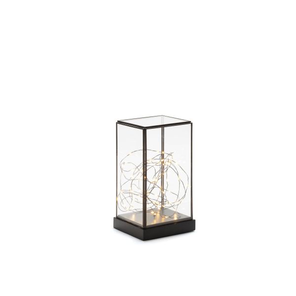 Konstsmide 1818-870 Lanterna glaslåda amber