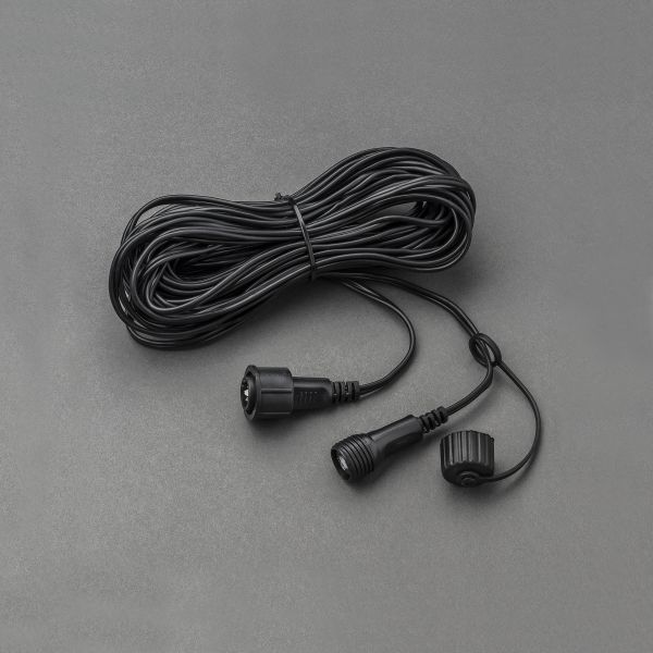 Konstsmide 4801-007 Förlängningskabel 10 m Svart kabel