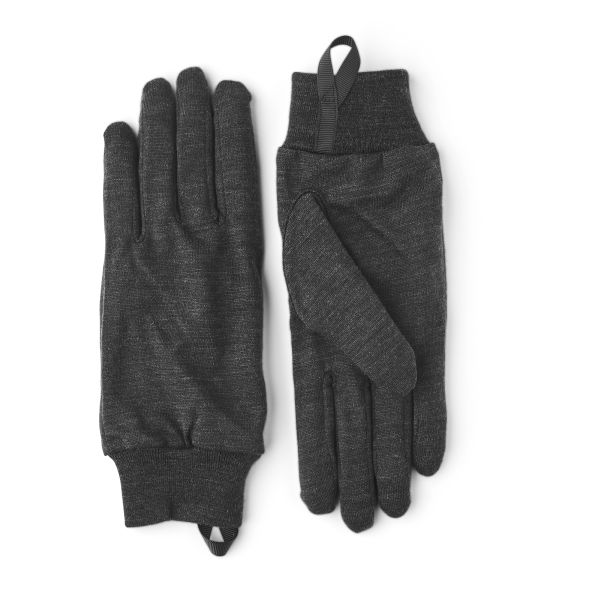 Hestra Job Merino Wool Liner Active Vinterhandske svart/grå 10